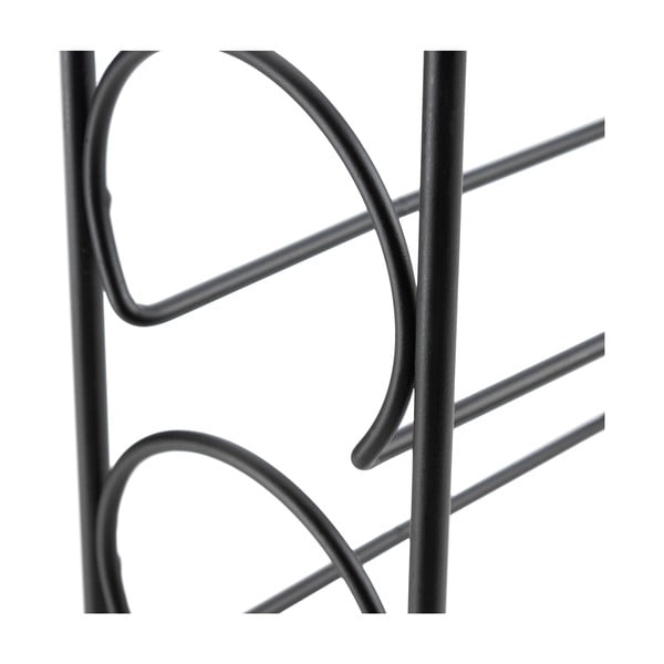 Kovový stojan na víno na 4 lahve – Compactor-image-1