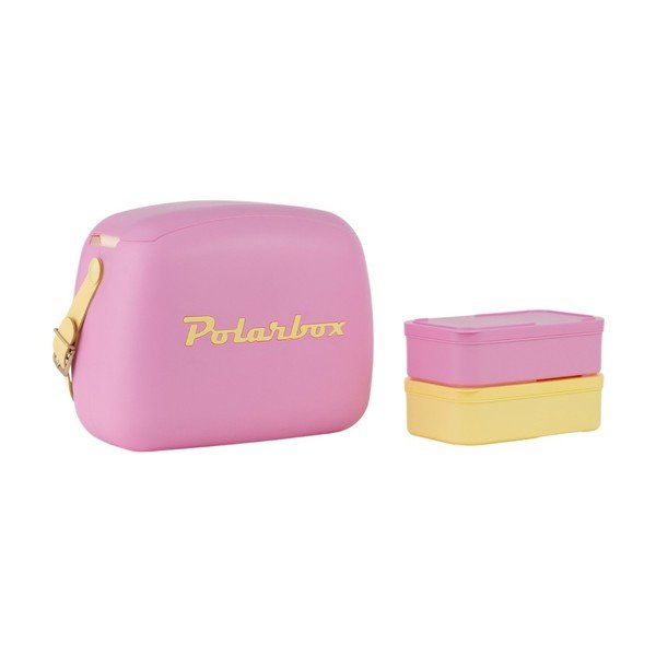 Růžový chladicí box 6 l Pop – Polarbox