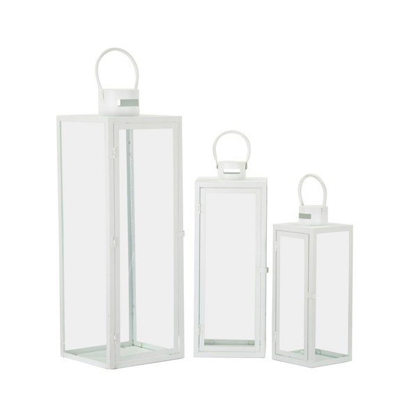 Kovová lucerna 3 ks (výška 66 cm) – Mauro Ferretti