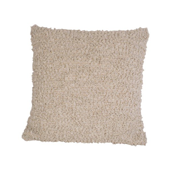Krémový bavlněný polštář PT LIVING Purity, 45 x 45 cm