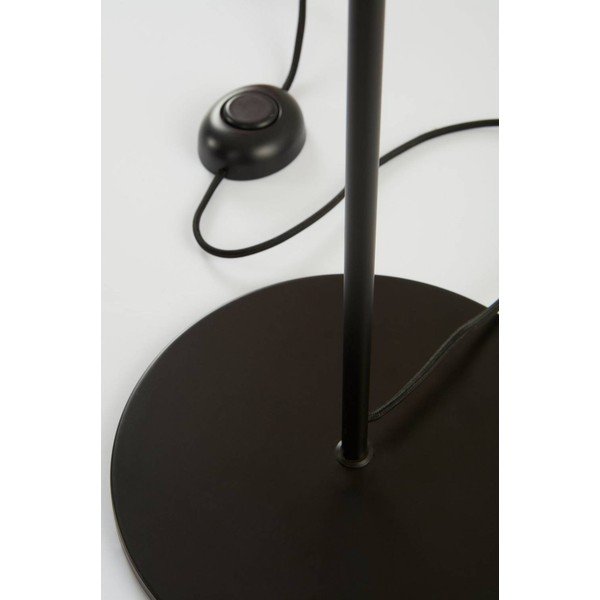 Bílá/černá látková stmívatelná stojací lampa (výška 148 cm) Juliet – Jotex-image-4