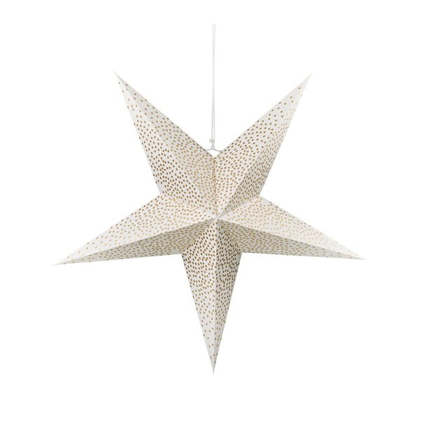 Bílá papírová dekorativní hvězda Butlers Magica. ⌀ 60 cm