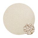 Krémový kulatý koberec ø 200 cm Wolly – BT Carpet