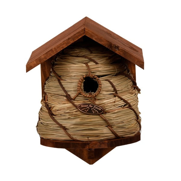 Dřevěná/z rákosu ptačí budka Hive – Esschert Design