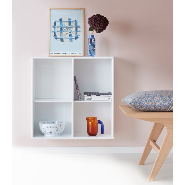 Bílá nástěnná knihovna Mistral 025-image-1