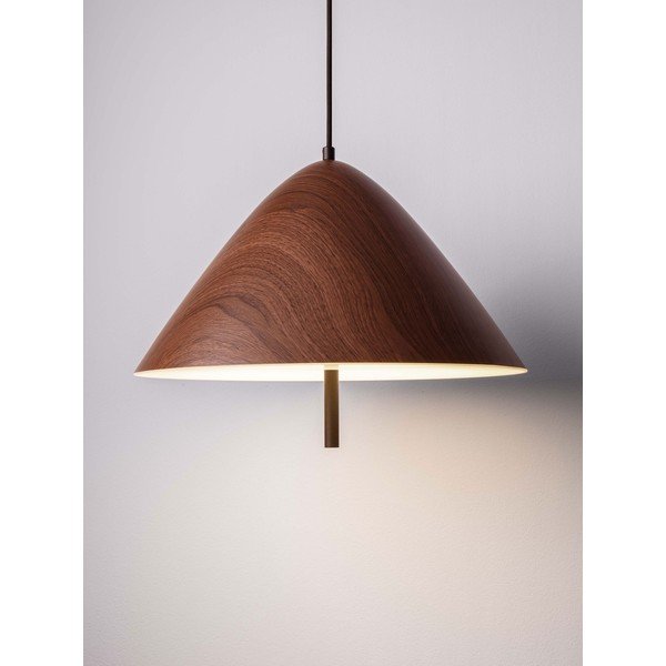 Kovové LED závěsné svítidlo v přírodní barvě s kovovým stínidlem ø 40 cm Oros – Nova Luce-image-2