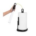 Matně černý ocelový držák na kuchyňské utěrky – simplehuman