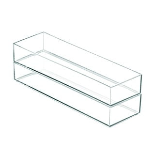 Stohovatelný organizér iDesign Clarity, 30,5 x 10 cm