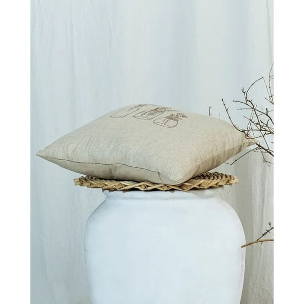 Povlak na polštář s příměsí bavlny 45x45 cm – Mila Home-image-1