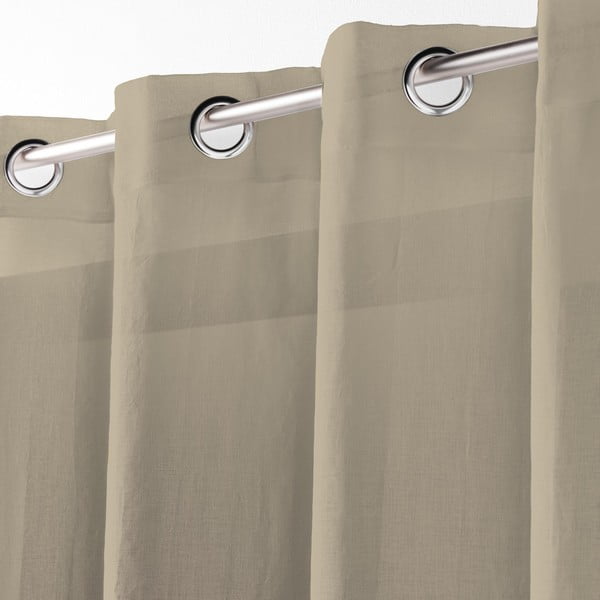 Béžová záclona 140x280 cm Telma – douceur d'intérieur-image-1