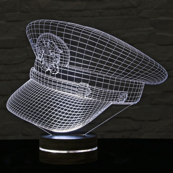 3D stolní lampa Captain