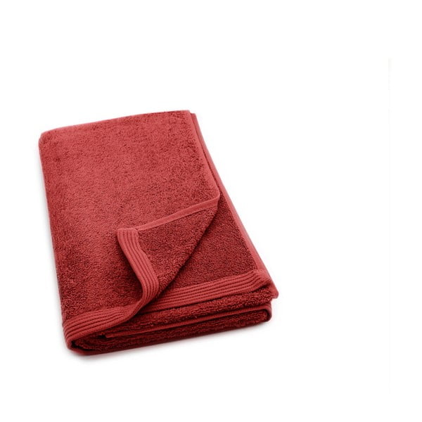 Červený ručník Jalouse Maison Serviette Rouge, 50 x 100 cm
