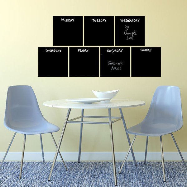 Tabulová samolepka Weekly