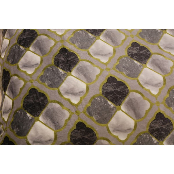 Zeleno-šedé povlečení na jednolůžko z mikroplyše 140x200 cm – My House-image-2