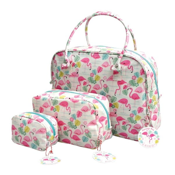 Kosmetická taška Rex London Flamingo Bay, 29 x 16,5 cm-image-2