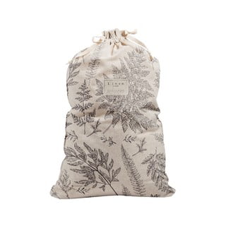 Látkový vak na prádlo s příměsí lnu Really Nice Things Bag Countryside, výška 75 cm