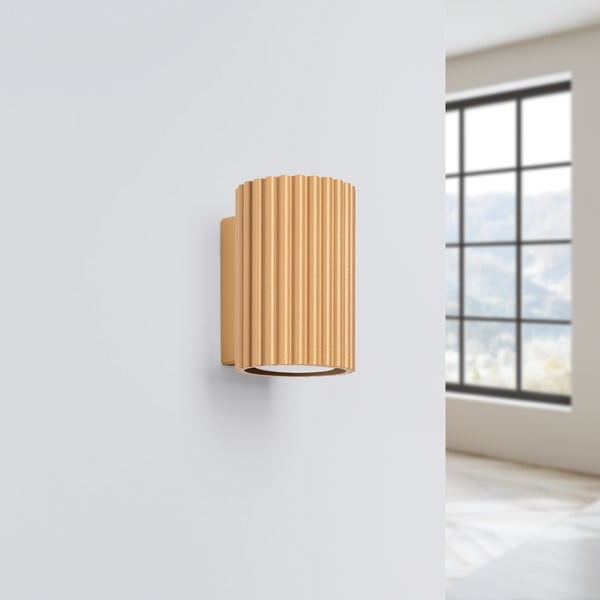 Nástěnné svítidlo ve zlaté barvě Gleam – Sollux-image-3