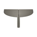 Šedá ocelová police 30 cm Oru – Blomus