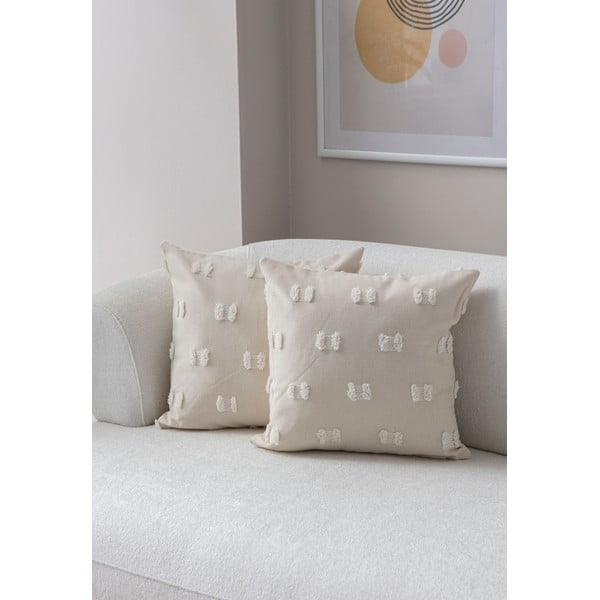 Povlaky na polštáře v sadě 2 ks 43x43 cm Tuffet – Mioli Decor-image-1