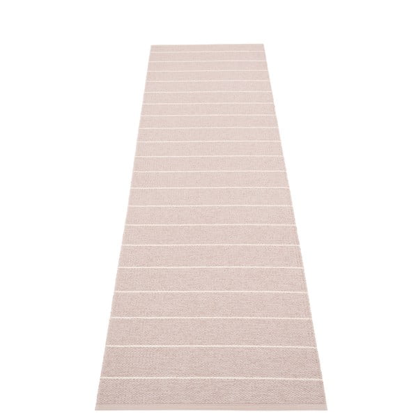 Světle růžový vnitřní a venkovní běhoun 70x270 cm Carl Pale Rose – Pappelina