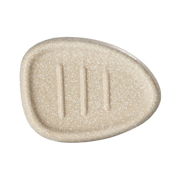 Béžová keramická podložka pod mýdlo Wenko Pion-image-2