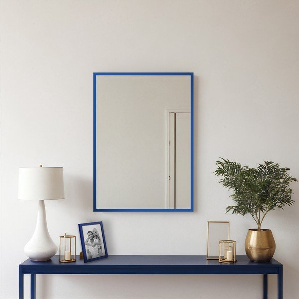 Nástěnné zrcadlo 52x72 cm Blue – knor-image-1