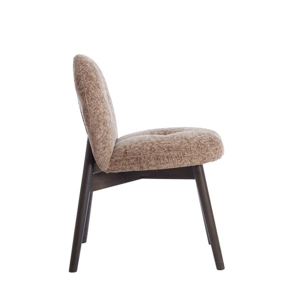 Hnědá čalouněná jídelní křesla v sadě 2 ks Sinosa – Light & Living-image-2