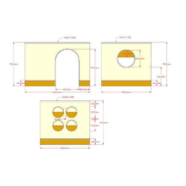 Dětský závěs k posteli Forrest – Vipack-image-3