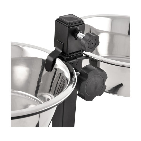 Set misek s podstavcem pro psa z nerezové oceli – Love Story-image-3