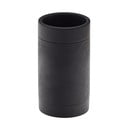 Černý kelímek na zubní kartáčky z polyresinu Sisel – Kave Home