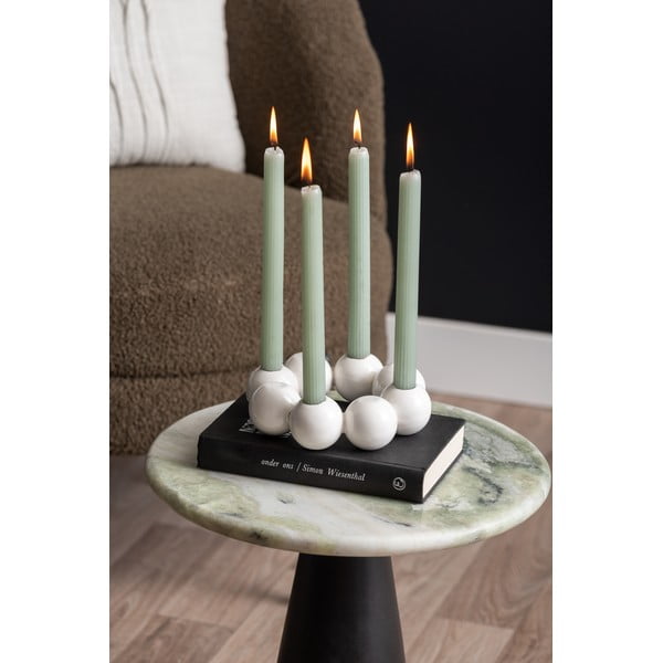 Mramorový kulatý odkládací stolek ø 40 cm Force – Leitmotiv-image-4
