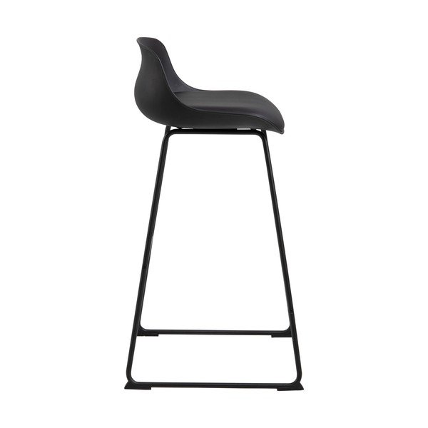 Černá barová židle (výška sedáku 76 cm) Tina – Actona-image-4