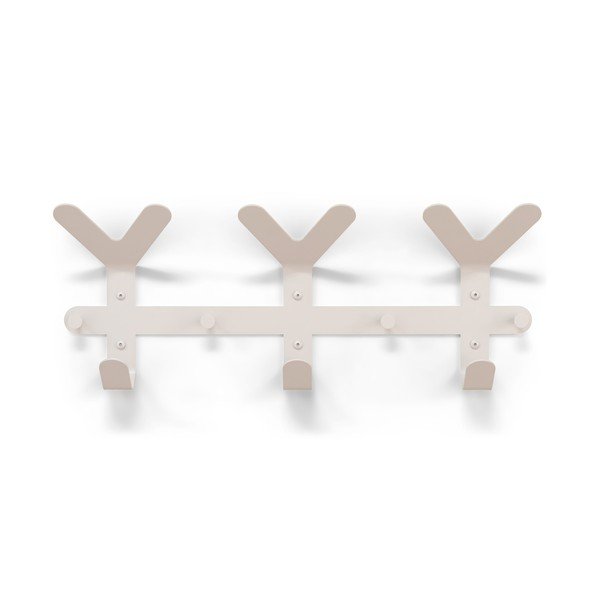 Taupe ocelový nástěnný věšák 66 cm Frondo – Spinder Design-image-2