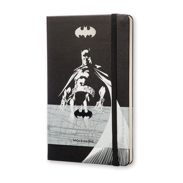 Velký černý zápisník Moleskine Batman, bez linek-image-4