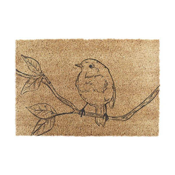 Rohožka z kokosového vlákna 40x60 cm Pencil Robin – Artsy Doormats