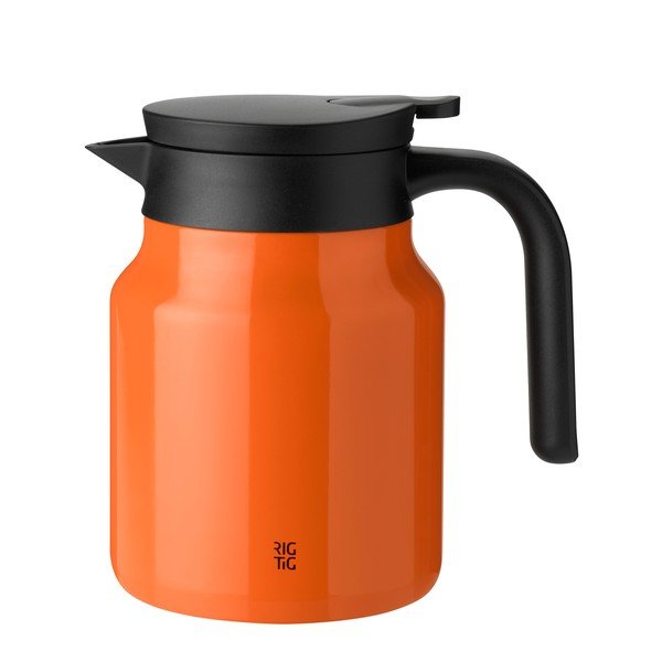 Oranžová termokonvice z nerezové oceli 900 ml Therm-It – RIG-TIG