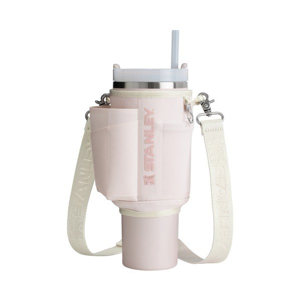 Nosička na termosku All-Day Quencher Carry-All Rose Quartz – Stanley