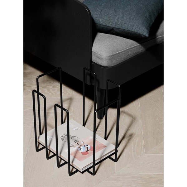 Černý stojan na časopisy Blomus Magazines-image-1