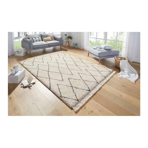 Krémový koberec Mint Rugs Jade, 160 x 230 cm-image-3