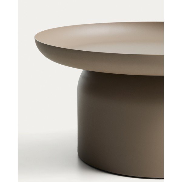 Kovový kulatý zahradní konferenční stolek ø 70 cm Arcola – Kave Home-image-4