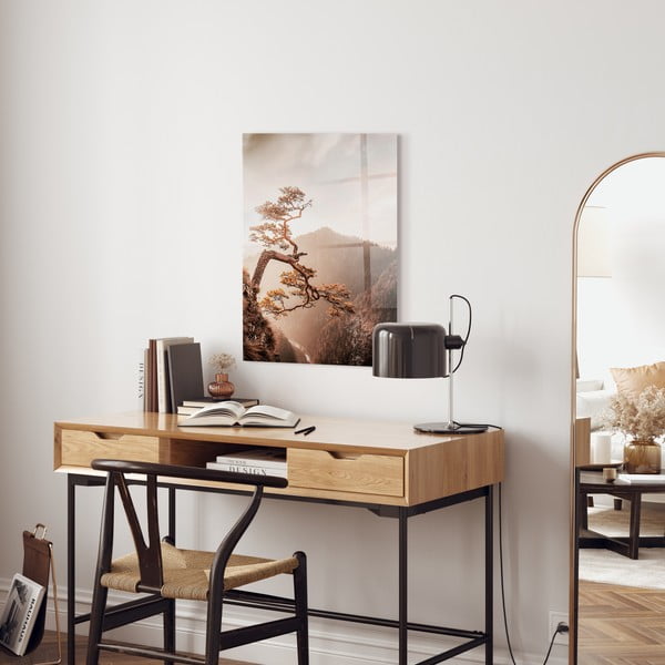 Skleněný obraz 50x70 cm Brown Tree – Styler-image-1