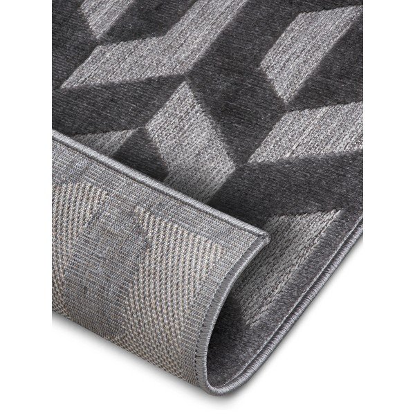 Antracitový koberec 133x190 cm Iconic Hexa – Hanse Home-image-4