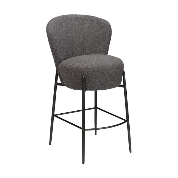 Šedá barová židle (výška sedáku 68 cm) Orbit – DAN-FORM Denmark