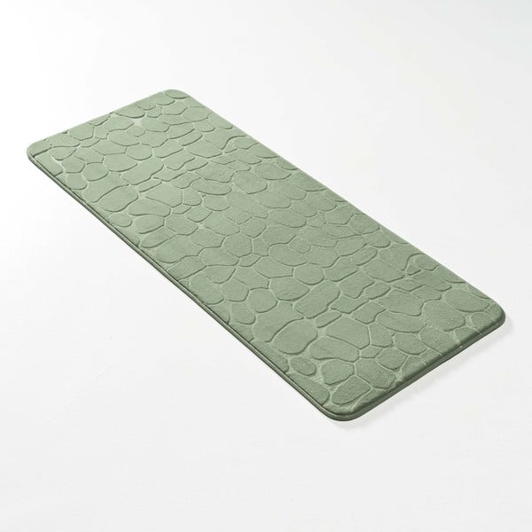 Zelená koupelnová předložka 50x120 cm Ricochet – douceur d'intérieur-image-4