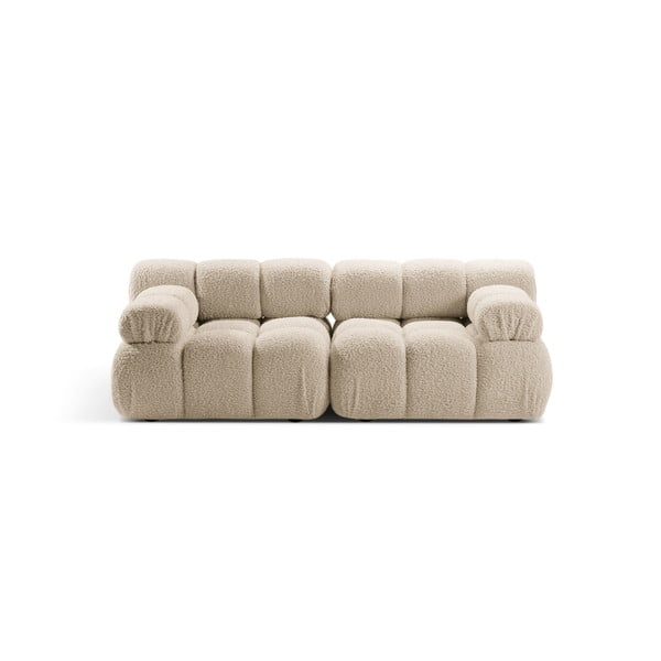 Béžová modulární pohovka z textilie bouclé 188 cm Bellis – Micadoni Home