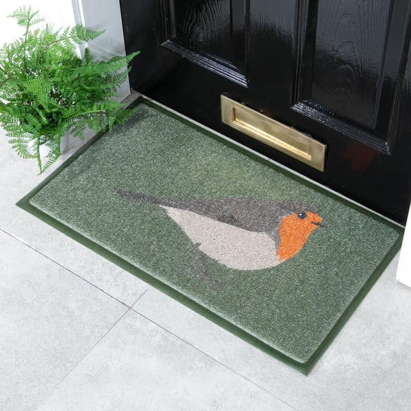 Rohožka 60x90 cm Green Robin – Artsy Doormats-image-2