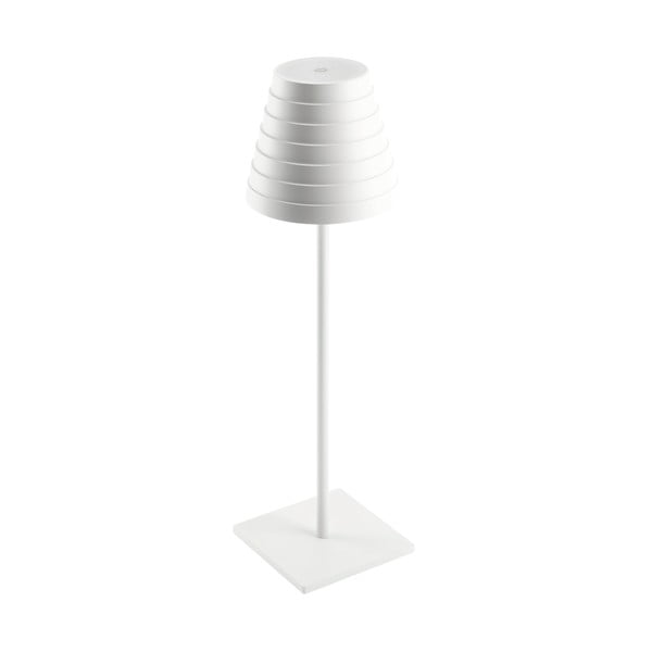 Bílá LED stolní lampa (výška 37 cm) Fizzi – GTV