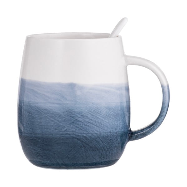 Modrý porcelánový hrnek 380 ml Immerse – Ladelle