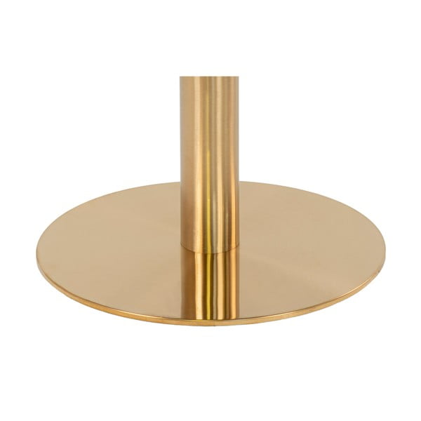 Kulatý jídelní stůl s deskou v dekoru mramoru ø 110 cm Bolzano – House Nordic-image-3