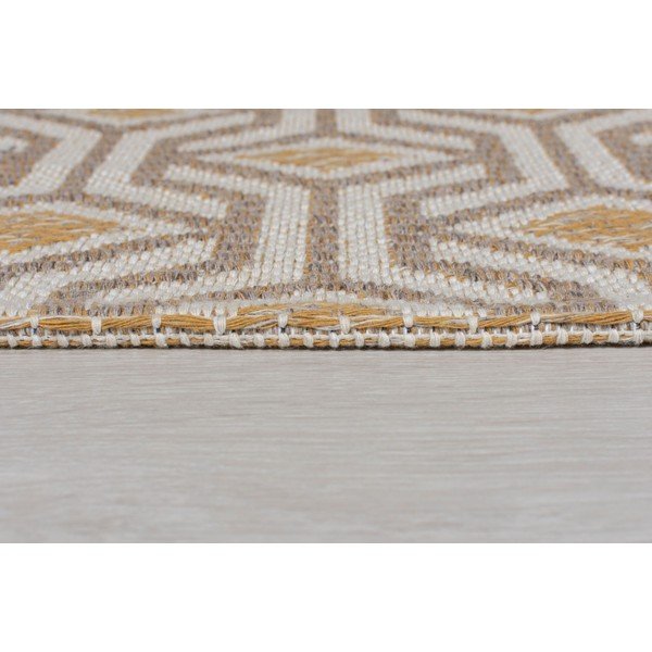 Béžovo-žlutý bavlněný koberec Flair Rugs Bombax, 192 x 290 cm-image-3